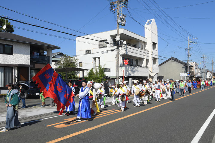 [부산=뉴시스] 조선통신사 행렬재현. (사진=부산문화재단 제공) 2026.10.15 photo@newsis.com *재판매 및 DB 금지