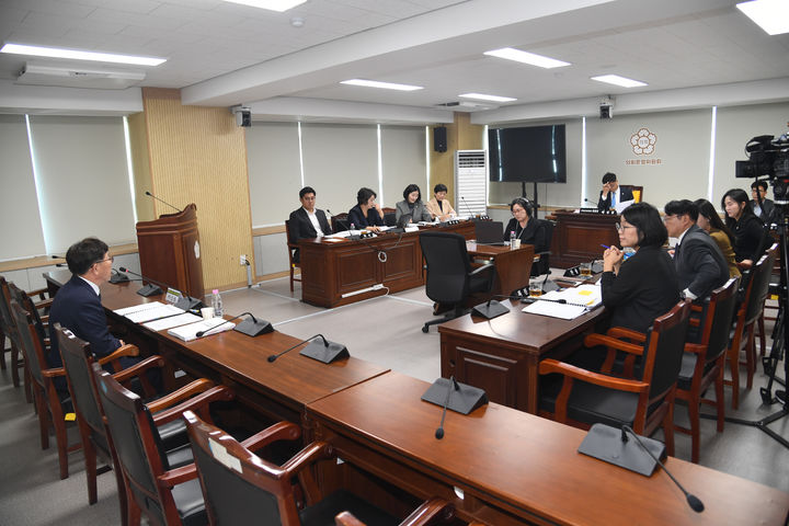 박상용 청주도시공사 사장 후보자 인사청문회. *재판매 및 DB 금지