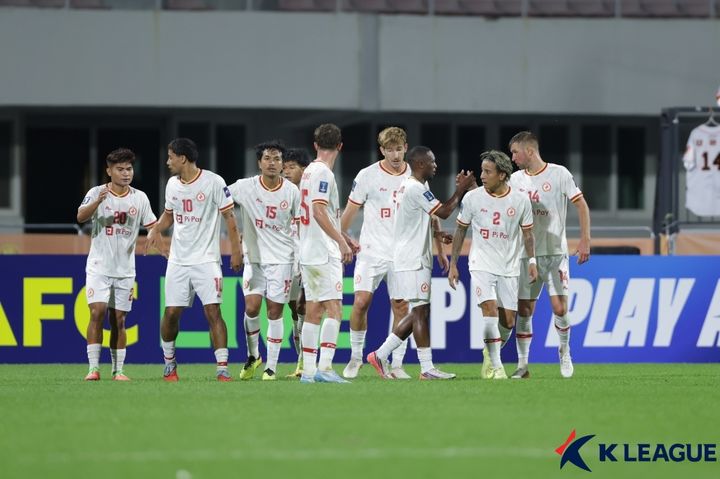 [서울=뉴시스]강원FC, ACL2서 프놈펜에 1-2 충격패. (사진=한국프로축구연맹 제공)