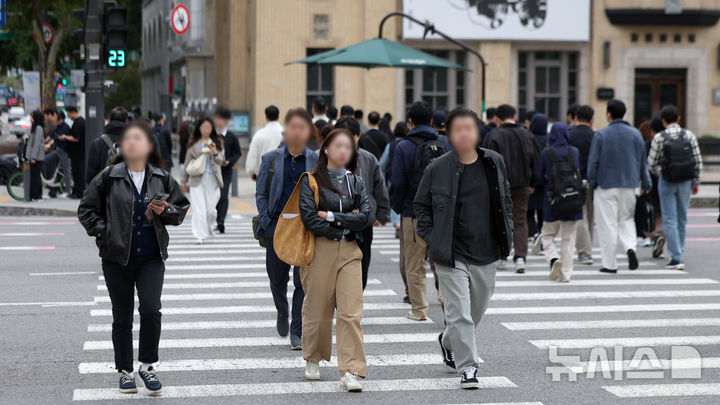 다소 쌀쌀해진 출근길