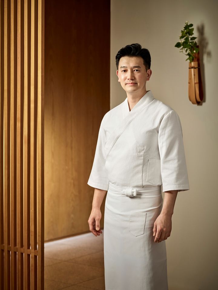 [서울=뉴시스] 문성오 아리아께 셰프 (사진=호텔신라 제공) *재판매 및 DB 금지
