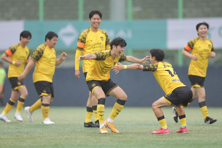 [서울=뉴시스]2025년 K리그 통합축구 대회 모습. (사진=한국프로축구연맹 제공)