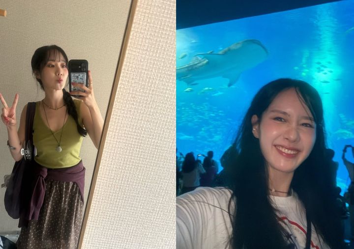 [서울=뉴시스] 배우 진지희가 여행 중 한층 성숙해진 미모를 드러내며 근황을 전했다. (사진=진지희 인스타그램 캡처)