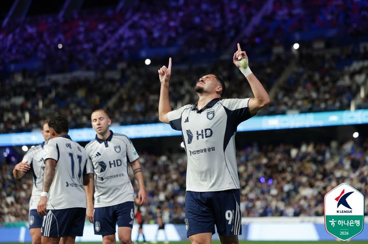 [서울=뉴시스] 프로축구 K리그1 울산 HD의 야고. (사진=한국프로축구연맹 제공) 2026.10.17. photo@newsis.com *재판매 및 DB 금지