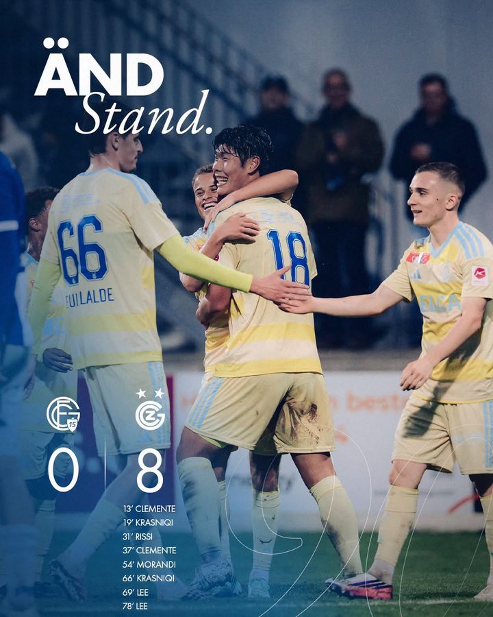 [서울=뉴시스] 스위스 프로축구 슈퍼리그 그라스호퍼의 이영준. (사진=그라스호퍼 SNS 캡처) 2026.10.18. photo@newsis.com *재판매 및 DB 금지