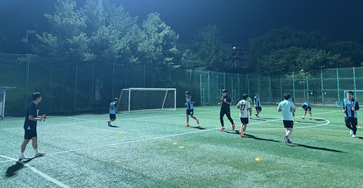 [천안=뉴시스] 지난 7월부터 천안축구센터에서 천안시티FC 플레이원컵 선수단의 훈련이 진행됐다. (사진=천안시티FC 제공) 2026.10.19 photo@newsis.com *재판매 및 DB 금지