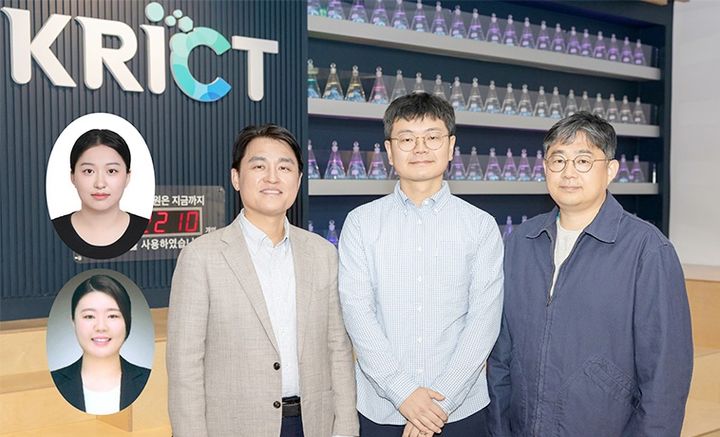 [대전=뉴시스] 화학연구원과 한국기술교육대 연구진이 한번의 스프레이 공정으로 섬유 형성과 코팅을 동시해 구현할 수 있는 자가발전 섬유기술을 개발해 국제학술지에 연구 결과를 발표했다. 참여 연구원들.(사진=화학연구원 제공) *재판매 및 DB 금지