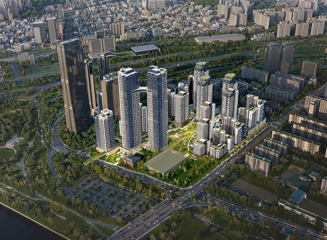 [서울=뉴시스] 여의도 시범아파트 재건축정비사업 조감도. (사진=영등포구 제공) 2026.10.19. photo@newsis.com *재판매 및 DB 금지