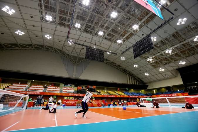 [서울=뉴시스]한국 골볼, 카타르에 완승. (사진=대한장애인체육회 제공)