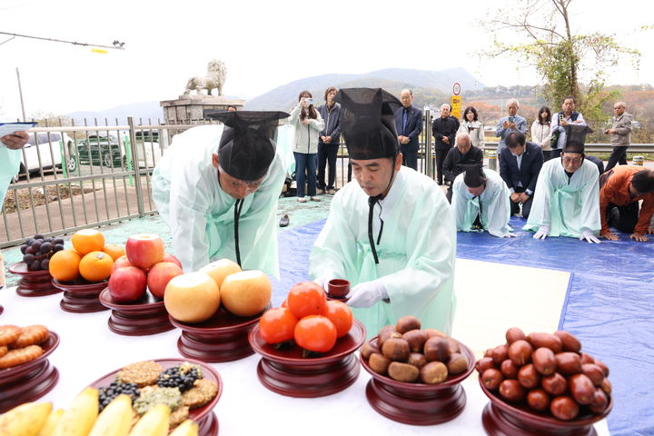[보은소식]내북애향동지회, 이승칠 애국지사 추모제 등