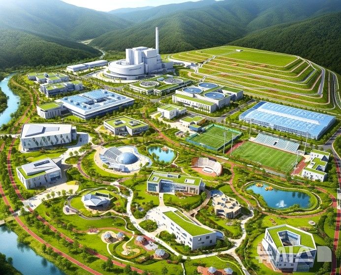 [포항=뉴시스] 포항 애코빌리지 조감도. (사진=포항시 제공) 2026.10.20. photo@newsis.com