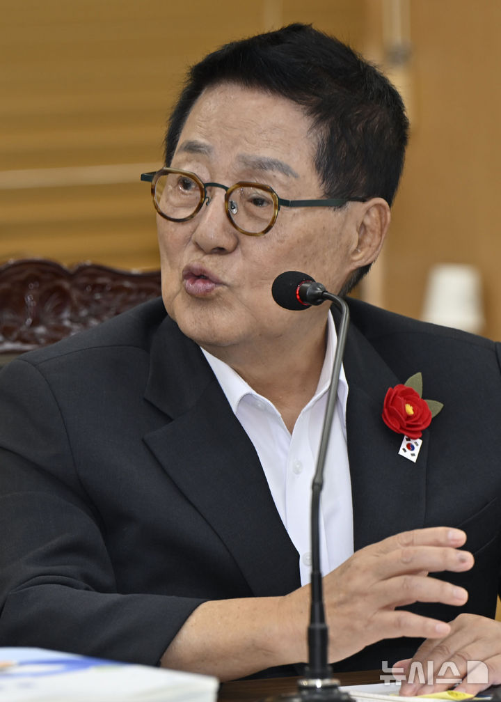 [전남광주=뉴시스] 양시원 기자 = 박지원 더불어민주당 의원. 2026.10.20. goodwrite97@newsis.com