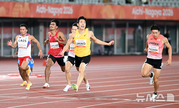 장민호 400m 세계신기록 46초24|장애인아시안게임 2관왕·100m 아시아신기록·T13 총정리