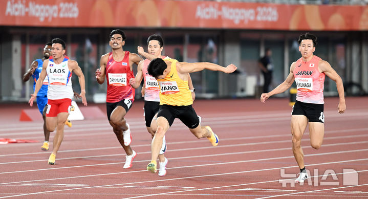 장민호 400m 세계신기록 46초24|장애인아시안게임 2관왕·100m 아시아신기록·T13 총정리