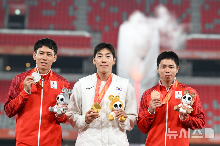 장민호 400m 세계신기록 46초24|장애인아시안게임 2관왕·100m 아시아신기록·T13 총정리