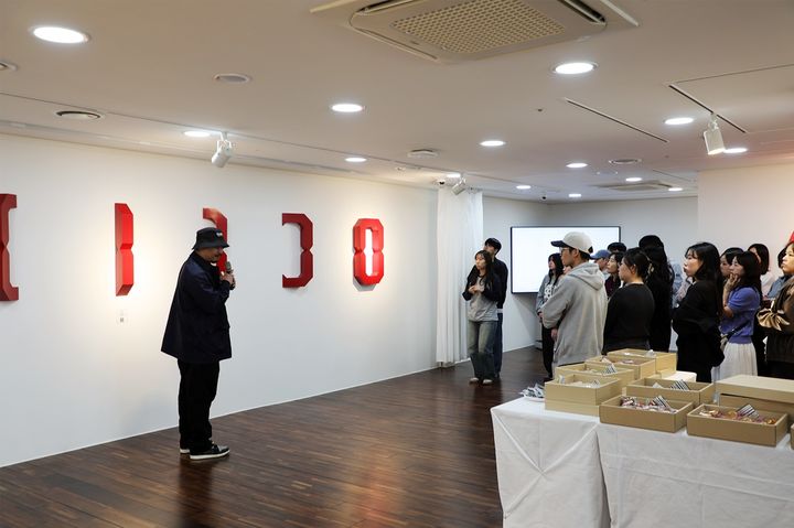 [구미=뉴시스] 최대광 작가 작품전. (사진=금오공대 제공) 2026.10.21 photo@newsis.com *재판매 및 DB 금지