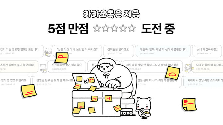 [서울=뉴시스] 카카오가 이용자와의 소통을 강화하고 카카오톡의 변화 과정을 공유하기 위해 지난 8월 개설한 ‘카카오톡은 지금’ 페이지를 개편했다고 21일 밝혔다. 2026.10.21. (사진=카카오 제공) *재판매 및 DB 금지