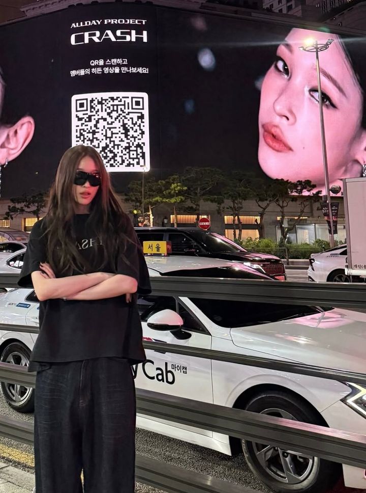 [서울=뉴시스]그룹 올데이프로젝트 애니(사진=SNS 캡처) 2026.10.22. photo@newsis.com *재판매 및 DB 금지