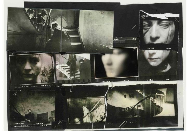데보라 터브빌 〈꼼 데 가르송 연작〉 파리, 1980 혼합 매체 36.8 × 52.1 cm © Deborah Turbeville / MUUS Collection 이미지 제공: 피크닉&nbsp; *재판매 및 DB 금지