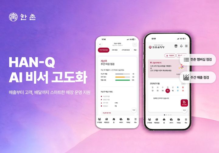 한촌설렁탕 한큐(HAN-Q) AI 비서 고도화. (사진=한촌설렁탕 제공) *재판매 및 DB 금지