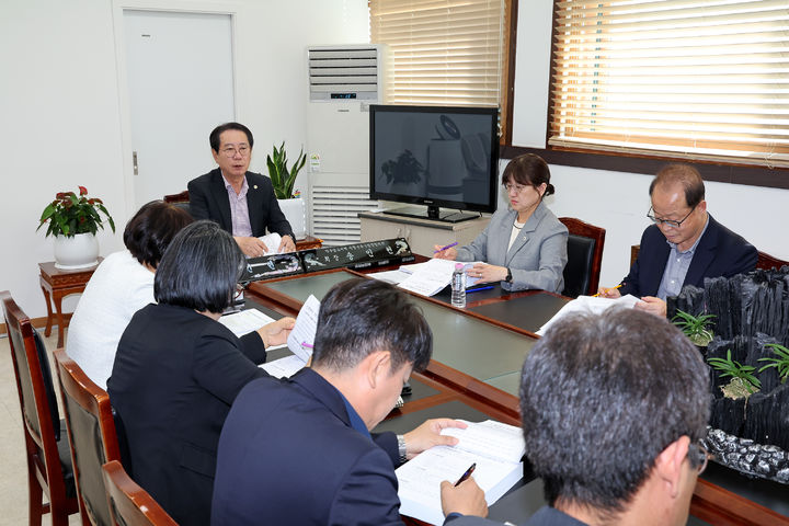 괴산군, 내년 주요 사업 187건 점검…신규 82건 추진