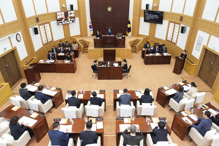 경산시의회, 제274회 임시회 개회 (사진=경산시의회 제공) *재판매 및 DB 금지