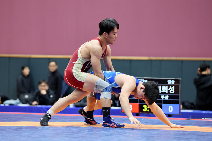 [서울=뉴시스] 제107회 전국체육대회 레슬링 경기 모습. (사진=서울특별시체육회 제공) 2026.10.23. photo@newsis.com *재판매 및 DB 금지