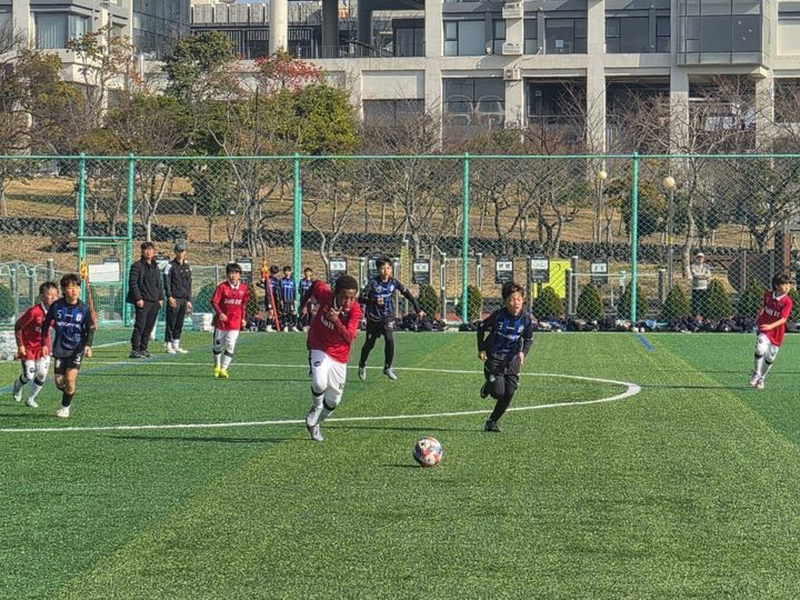 [서귀포=뉴시스] 서귀포시 초등축구 동계리그 경기 모습. (사진=서귀포시 제공) 2026.10.23. photo@newsis.com *재판매 및 DB 금지