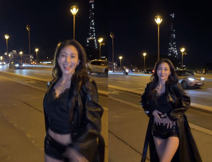 [서울=뉴시스] 그룹 트와이스 멤버 지효가 한층 탄탄해진 몸매를 뽐내 화제다. (사진 출처=지효 인스타그램 캡처)