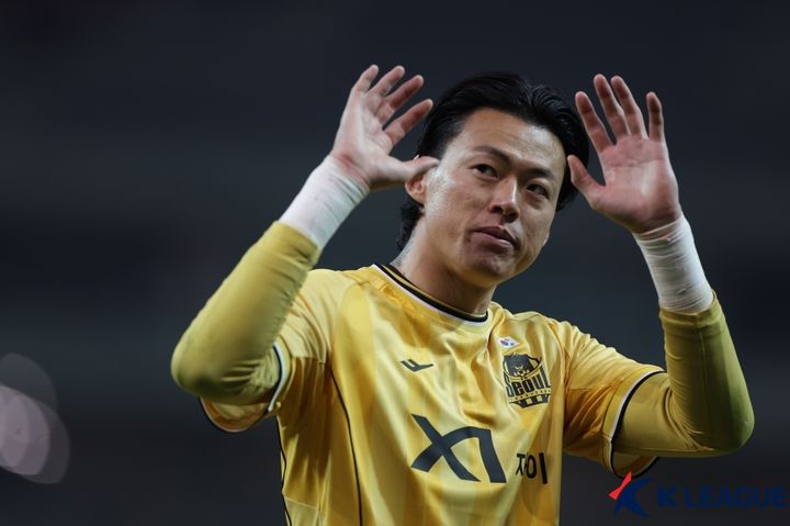 [서울=뉴시스] 프로축구 K리그1 FC서울의 구성윤. (사진=한국프로축구연맹 제공) *재판매 및 DB 금지