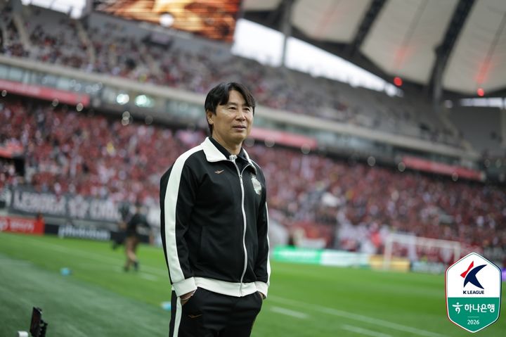 [서울=뉴시스]FC서울 김기동 감독. (사진=한국프로축구연맹 제공)
