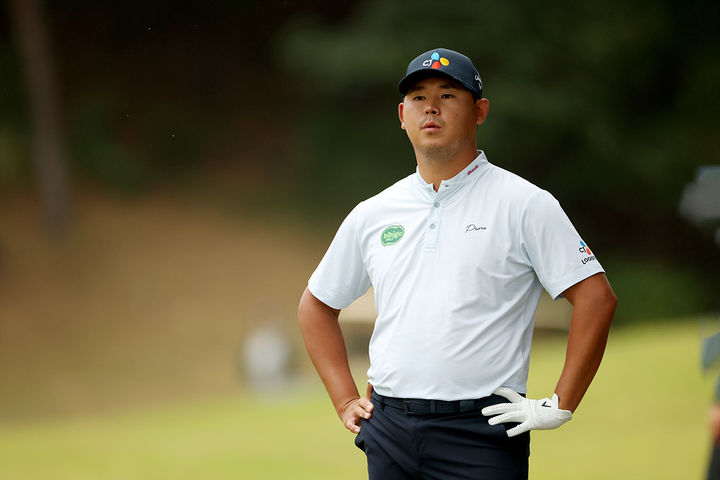 [서울=뉴시스] 한국프로골프(KPGA) 투어와 DP월드투어가 공동 주관하는 제네시스 챔피언십에 출전한 김시우. (사진=KPGA 제공) *재판매 및 DB 금지