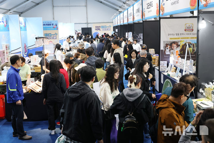 [전주=뉴시스] 제24회 전주국제발효식품엑스포 현장 모습. *재판매 및 DB 금지