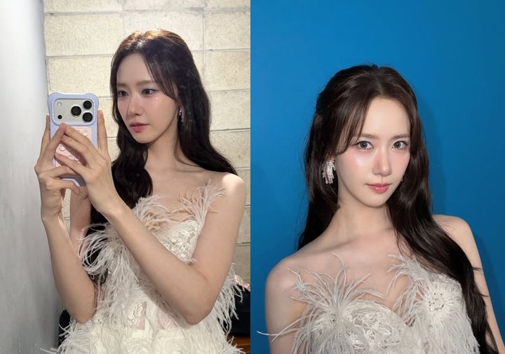 [서울=뉴시스] 24일 임윤아는 소셜미디어(SNS)에 '시즌그리팅'이라는 글귀와 함께 여러 장의 사진을 올렸다. (사진=임윤아 인스타그램 캡처)
