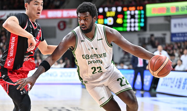 [서울=뉴시스] 프로농구 원주 DB의 레이션 해먼즈. (사진=KBL 제공)