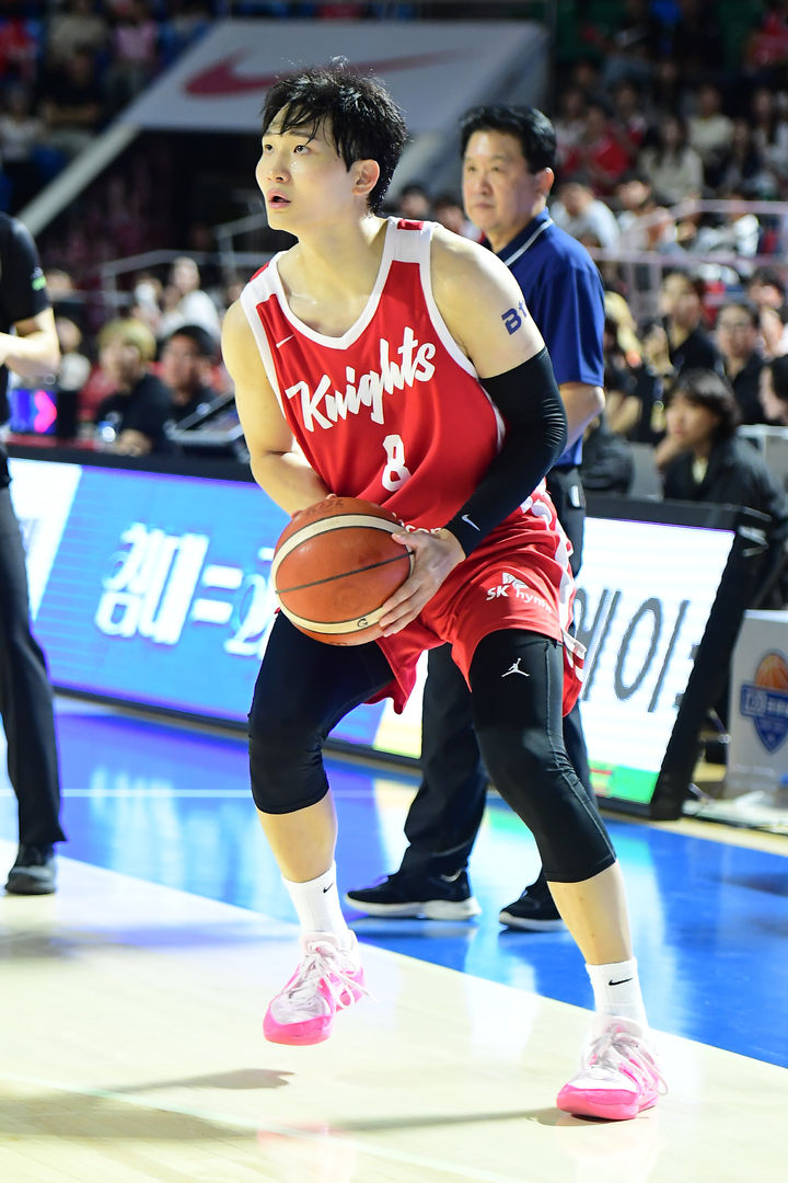 [서울=뉴시스] 프로농구 서울 SK의 안영준. (사진=KBL 제공) 