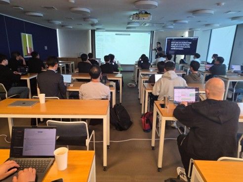 [서울=뉴시스] 오픈AI는 지난 23일 서울사무소에서 국내 스타트업을 대상으로 '오픈AI 모델 마스터즈'를 처음 개최했다. (사진=오픈AI 제공) *재판매 및 DB 금지