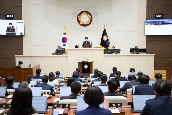 [용인=뉴시스] 용인시의회 제307회 임시회(사진=용인시의회 제공) 2026. 10. 26. photo@newsis.com *재판매 및 DB 금지