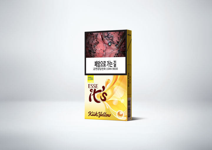 [서울=뉴시스] KT&G, 면세전용 신제품 '에쎄 이츠 킥 옐로우' 출시 (사진=KT&G 제공) *재판매 및 DB 금지