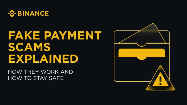 바이낸스는 가상자산 보안 교육의 일환으로 공식 블로그에 '가짜 결제 사기(Fake Payment Scam)'의 주요 수법과 예방 방법을 공유하고 이용자들에게 주의를 당부했다.(사진=바이낸스 제공) *재판매 및 DB 금지