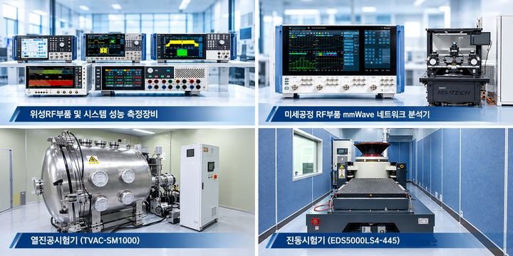 [대전=뉴시스]대전테크노파크가 구축해 개방한 차세대 통신부품의 시험·검증을 지원하게 될 핵심 장비 4종. 2026.10.27 photo@newsis.com *재판매 및 DB 금지