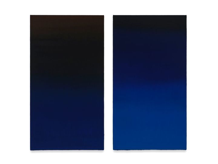 김지영 Keem Jiyoung_푸른 빛 Blue Glow_2026_oil on canvas_73 x 85cm *재판매 및 DB 금지