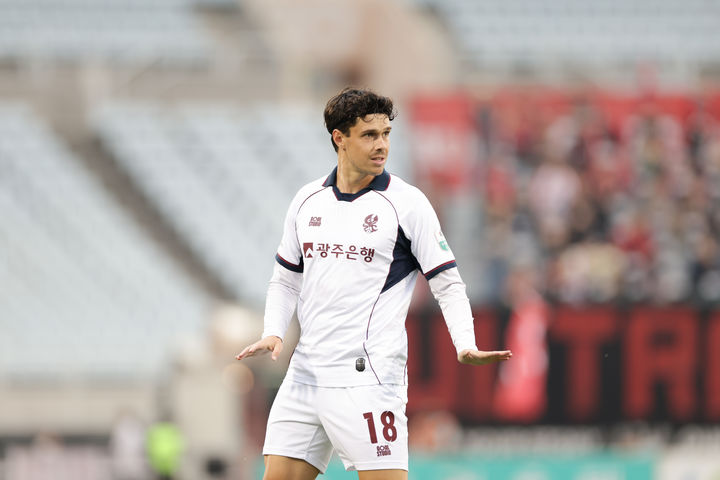 [서울=뉴시스]K리그1 광주FC 아이데일. (사진=한국프로축구연맹 제공)