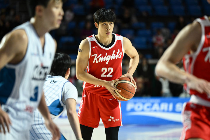 [서울=뉴시스] 프로농구 서울 SK의 오재현. (사진=KBL 제공) 