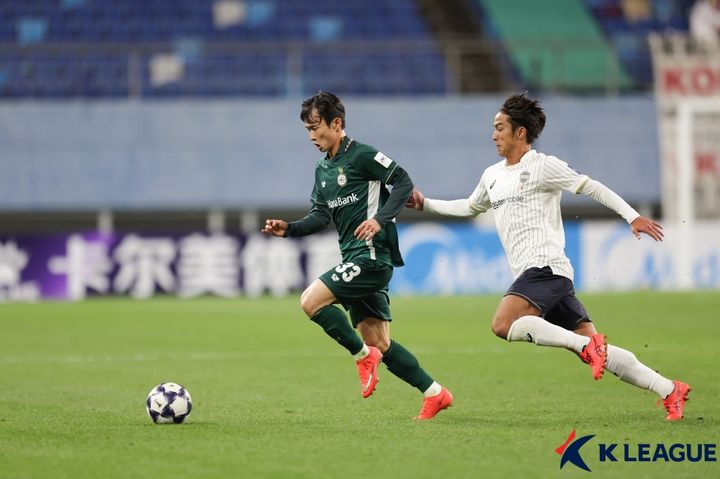[서울=뉴시스] 프로축구 K리그1 대전하나시티즌의 김문환. (사진=한국프로축구연맹 제공)