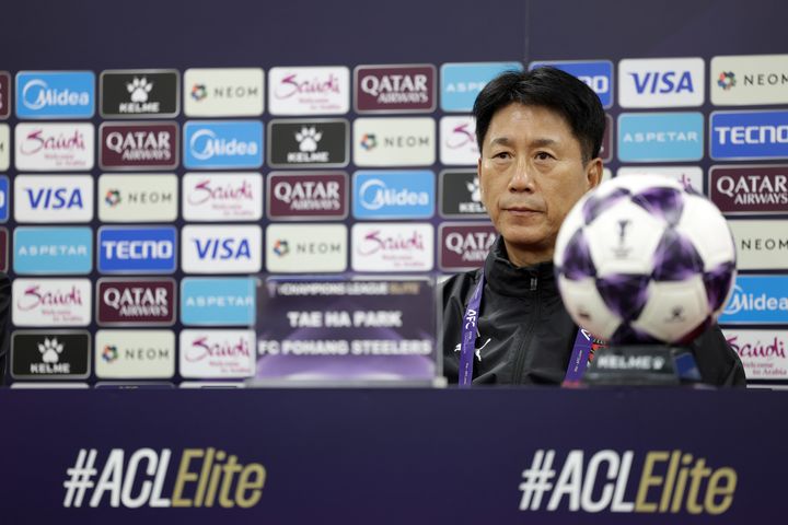 [서울=뉴시스] 프로축구 K리그1 포항 스틸러스의 박태하 감독. (사진=한국프로축구연맹 제공) *재판매 및 DB 금지