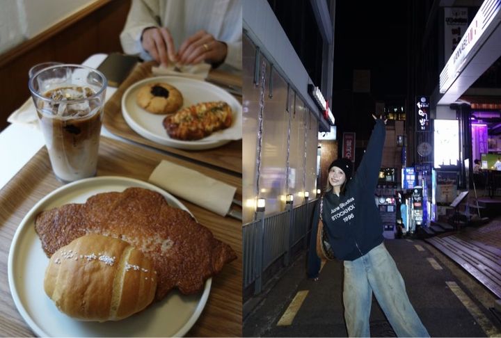 [서울=뉴시스] 나카지마 히토미가 인기 디저트를 먹으며 후기를 전했다. (사진 출처=나카지마 히토미 인스타그램 캡처)