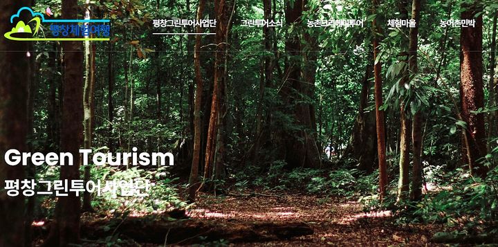 평창그린투어사업단 홈페이지. *재판매 및 DB 금지