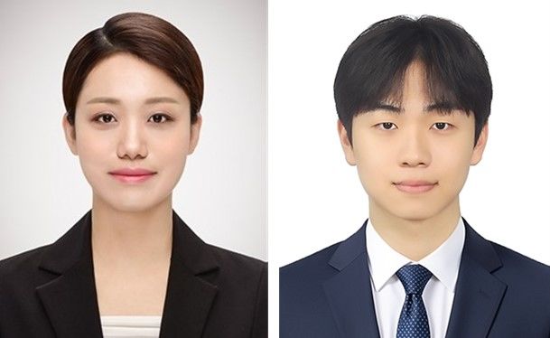 [대전=뉴시스] 왼쪽부터 백수정 교수와 배성찬 석사과정생. (사진=국립한밭대 제공) 2026.10.28. photo.newsis.com&nbsp; *재판매 및 DB 금지