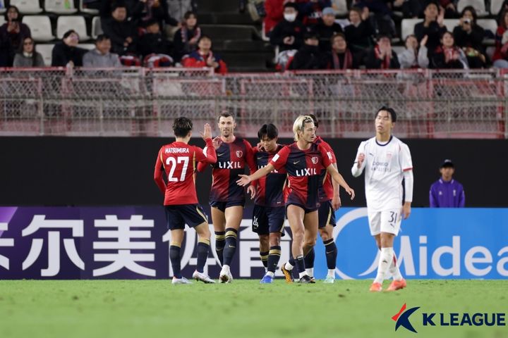 [서울=뉴시스]K리그1 포항, ACEL 경기서 가시마에 완패. (사진=한국프로축구연맹 제공)